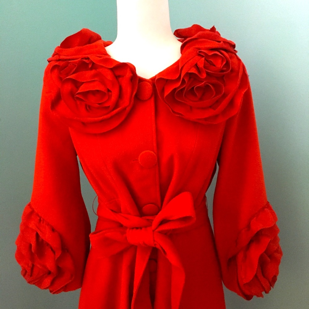 Rose Red Coat